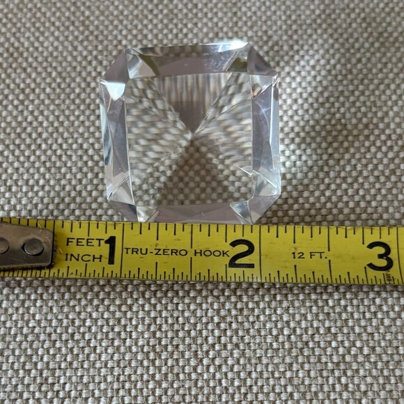 Oleg Cassini Crystal Paperweights 1 inch, Lot of 17 - Picture 2 of 5